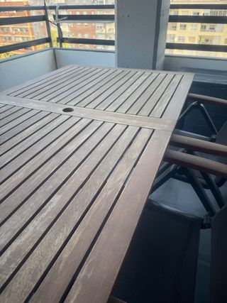 Mesa y sillas terraza - Exterior