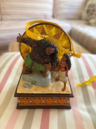 2 Adornos Disney parejas Moana & UP