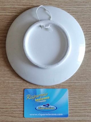Piatto ceramica Civita di Bagnoregio ceramic plate