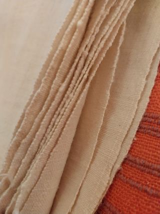 Copriletto/Tovaglia lino beige