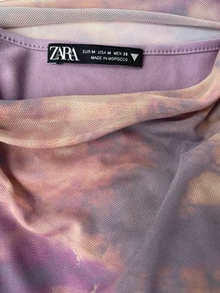 Vestido tie-dye morado-rosa