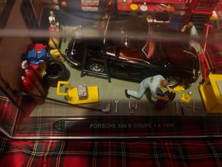 Diorama Garage Porsche