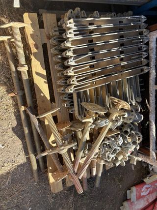 Andamios usados - Material construcción