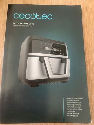 Cecofry Dual 9000 - Freidora de aire