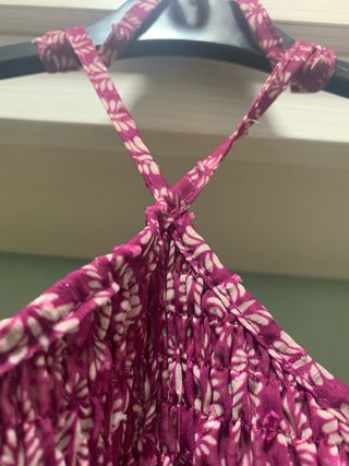 Blusa Estampada Morada
