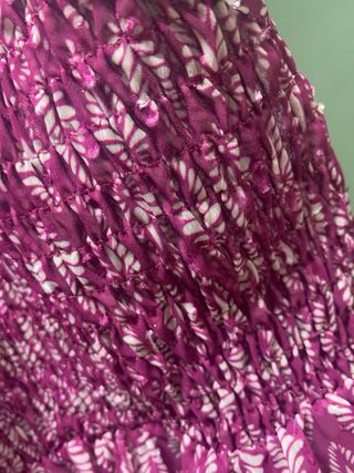 Blusa Estampada Morada