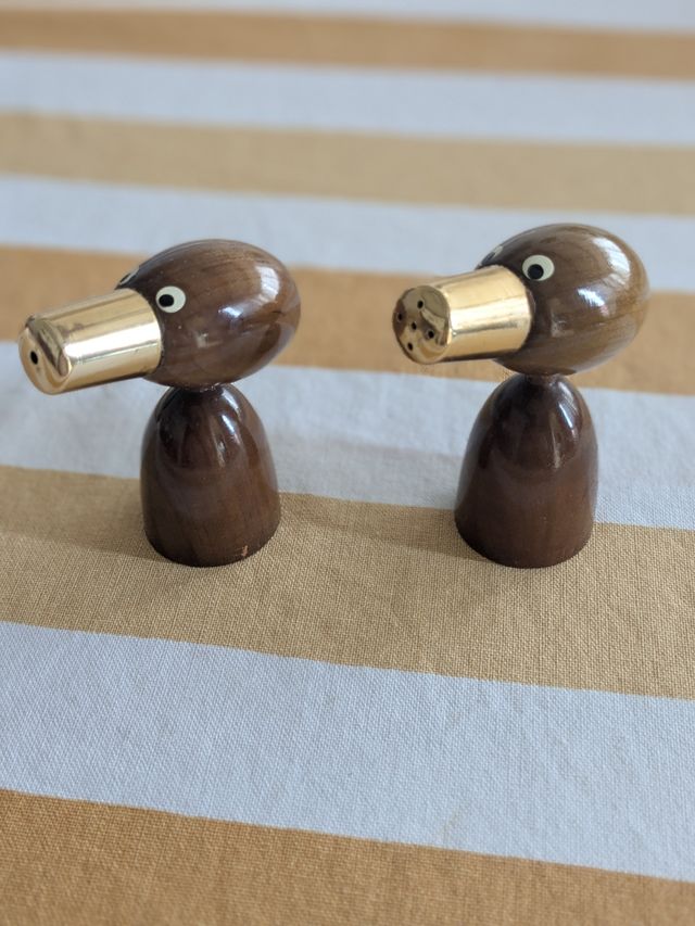 Salero & pimentero teka años 60