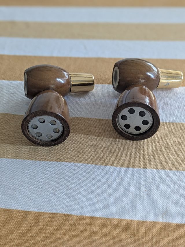 Salero & pimentero teka años 60