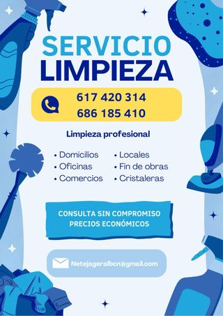 Servicios de limpieza en general