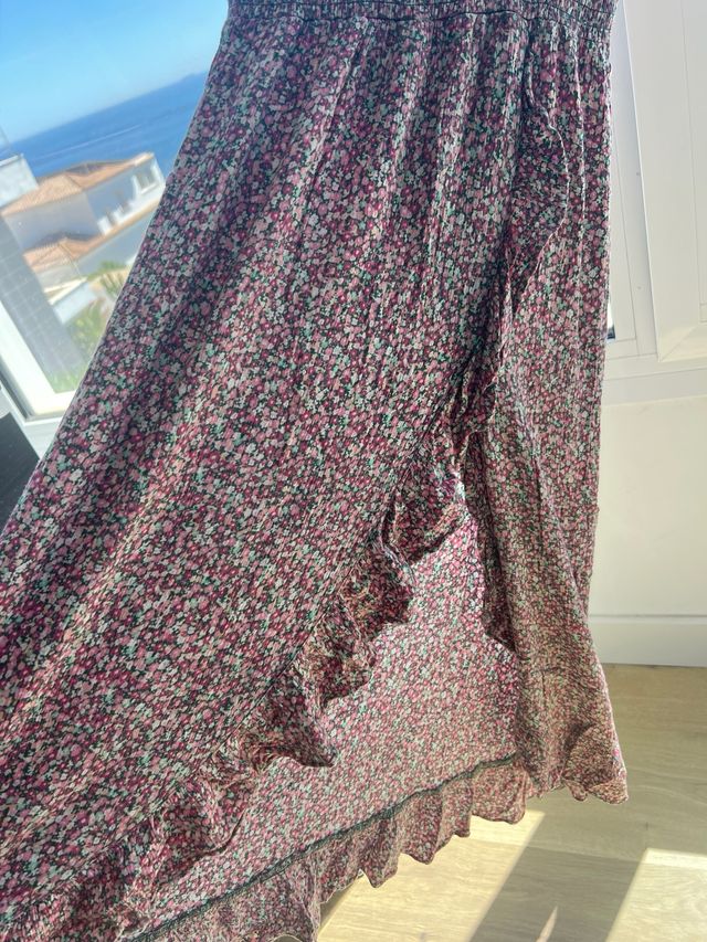 Vestido floral multicolor