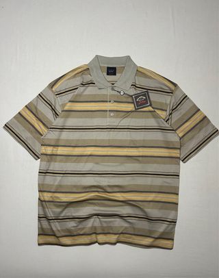 Polo Paul & Shark righe oro tg L