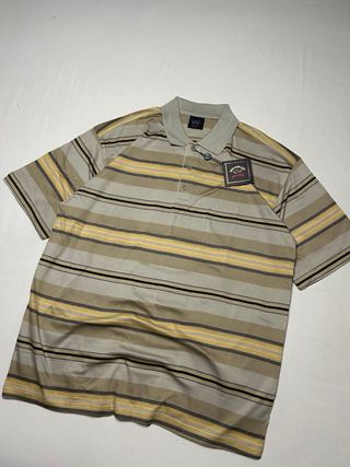 Polo Paul & Shark righe oro tg L