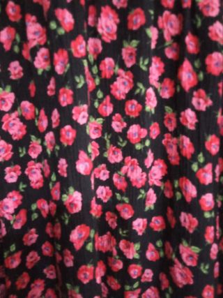 Vestido midi flores - Talla M