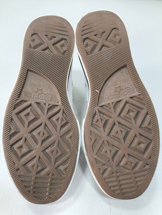 Converse blancas plataforma 36