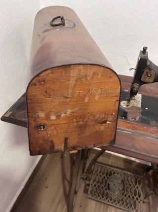 Máquina coser antigua Wertheim