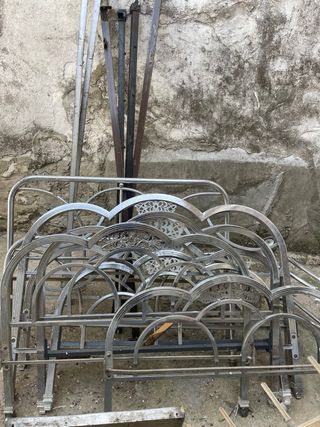 2 camas niquel vintage 20€/par hierro