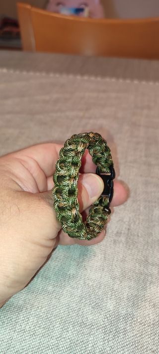 Pulsera táctica - Verde Oliva