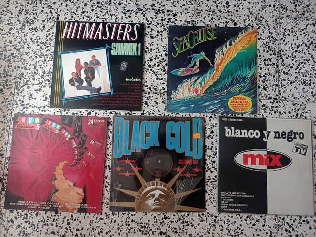 Vinilos recopilatorios: Sea Cruise, Black Gold...