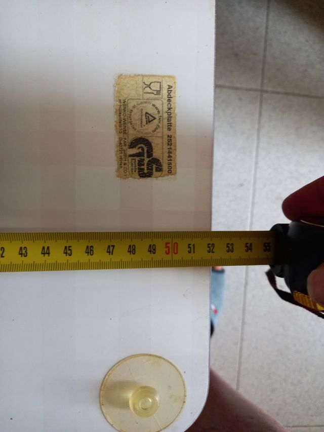 Tabla cristal cocina - roja