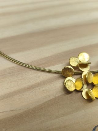 Collar Joidart dorado.