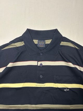 Polo Paul&Shark L nera a righe