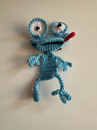 Amigurumi Rana Azul