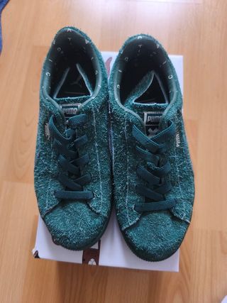 Zapatillas Puma Verde - Talla 34.5
