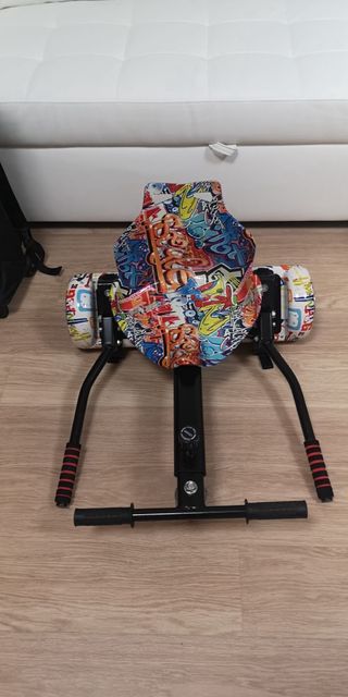 Kit: Hoverboard +Asiento + funda transporte