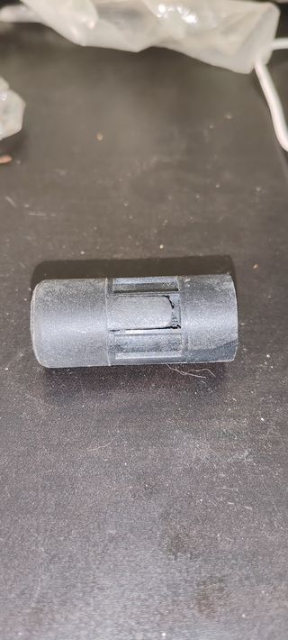 Conector para lâmpada pequena - Preto