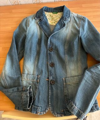 Giubbotto jeans Benetton