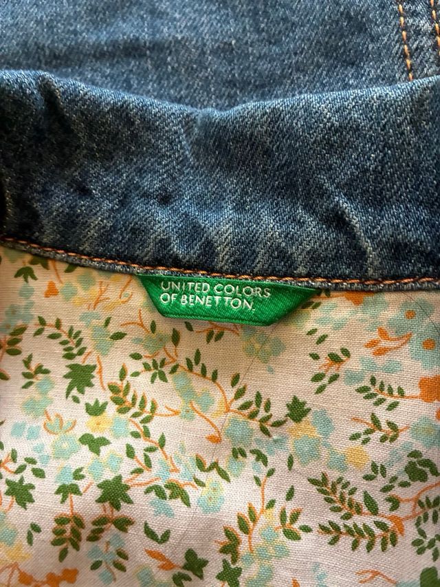 Giubbotto jeans Benetton
