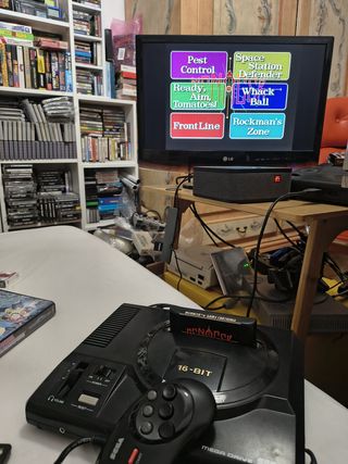 Vendo Menacer 6-Game Cartridge per Sega Mega Drive