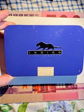 Latta Tabacco Indigo vuota da collezione 