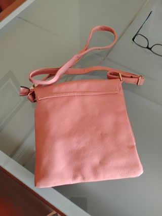 Bolso bandolera rosa