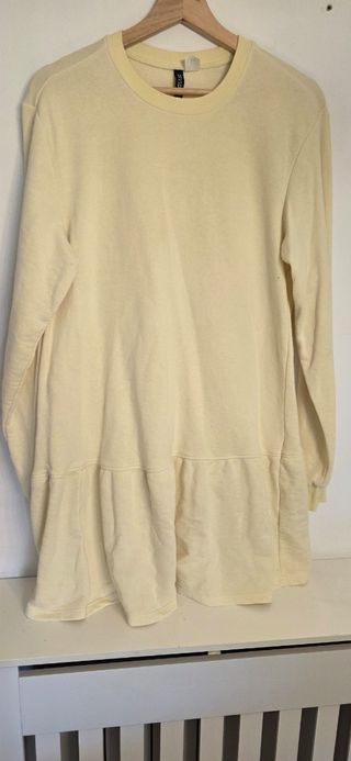 Vestido sudadera amarillo