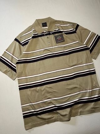 Polo Paul&Shark XL beige-nero