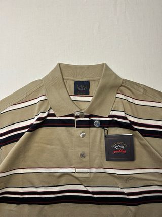 Polo Paul&Shark XL beige-nero