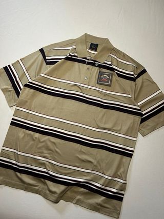 Polo Paul&Shark XL beige-nero