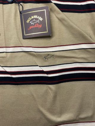 Polo Paul&Shark XL beige-nero