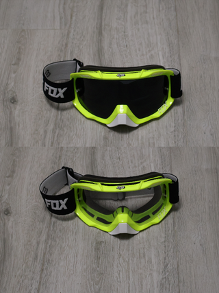 Pack FOX: Gafas + Guantes + Lente Extra 186
