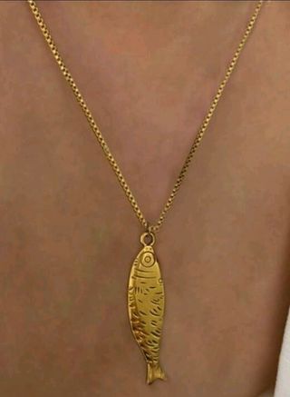 Collana Pesce Oro - Gioiello