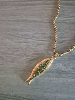 Collana Pesce Oro - Gioiello