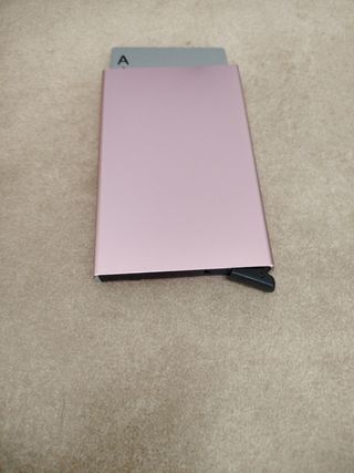 Cartera y abridor - Rosa y Plata
