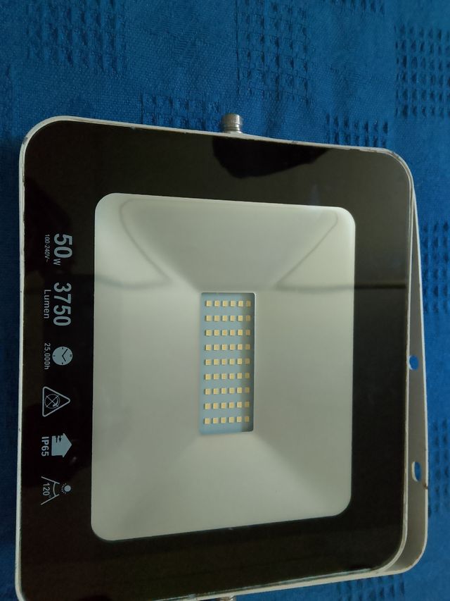 Proyector LED Gris Plata 6 unidades