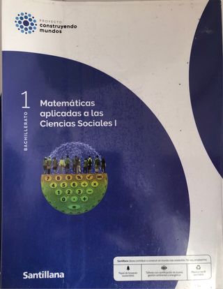 MATEMATICAS APLICADAS A LA CIENCIAS SOCIALES I ...