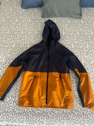 Chaqueta Quechua Decathlon - Negro/Naranja