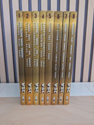 JSA de Geoff Johns vol 1 y 2 completa