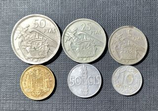 Monedas Franco España 