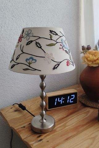 Lampara Ikea - Moderna con flores