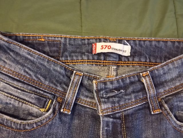 Levi's 570 Jeans Mujer, Talla S